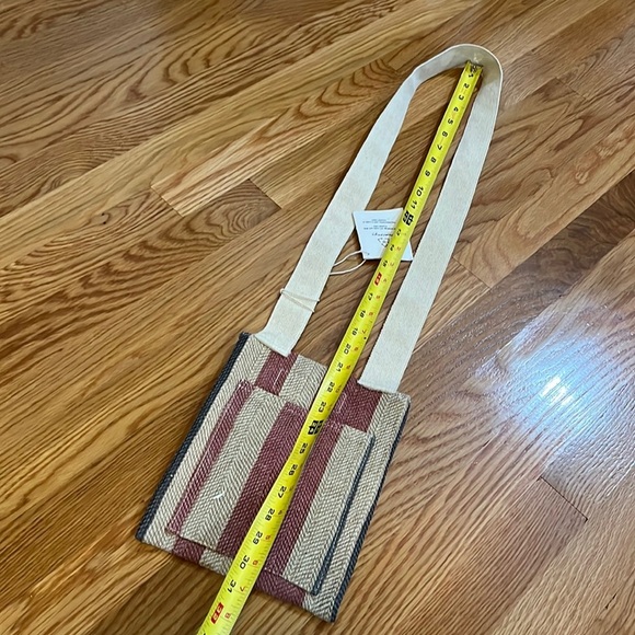 Free People Chronicles Crossbody Jute Bag NWT - Picture 8 of 16